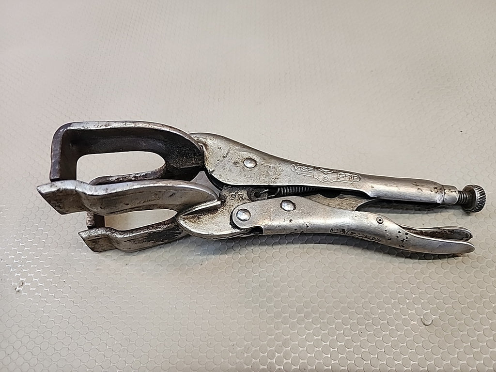 Petersen Dewitt Vise Grip 9R Locking Welding Clamp Pliers USA Vintage