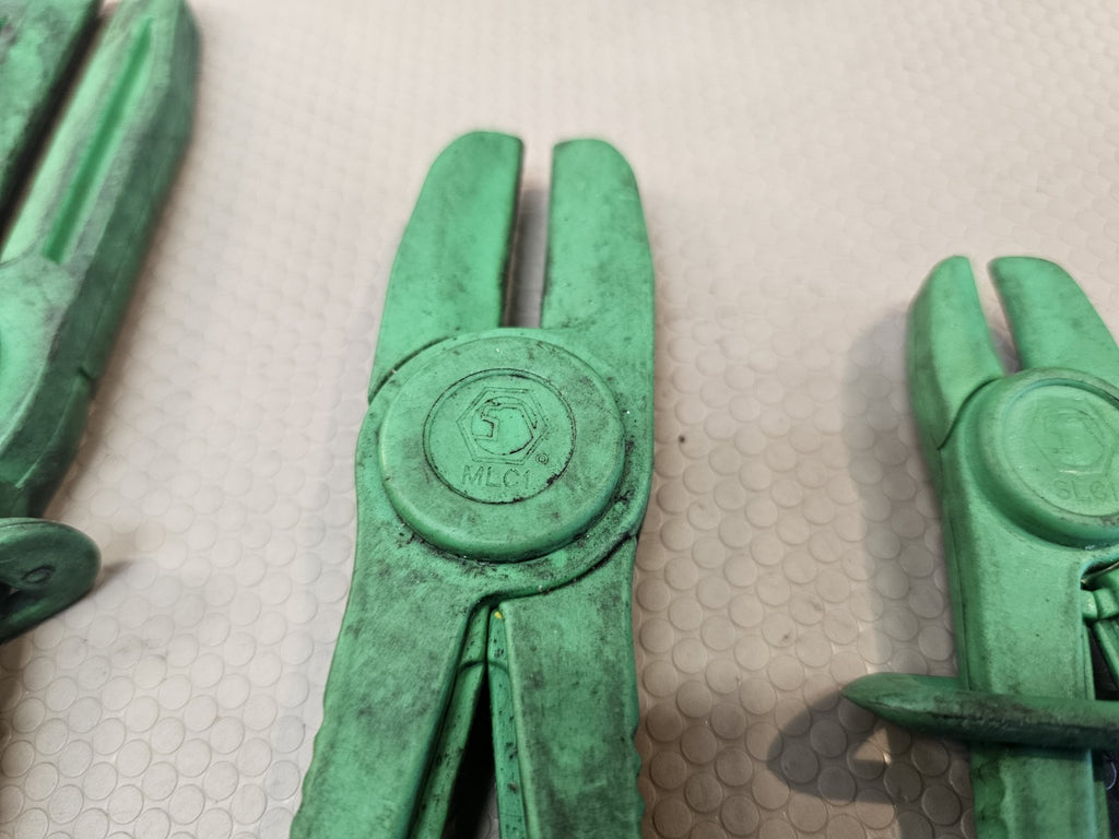 Matco Tools Hose Shut Off Pinch Plier Set - Green Locking