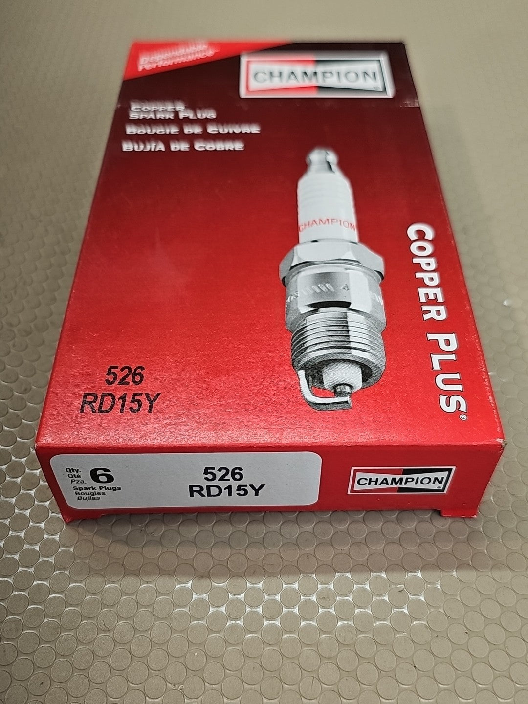6X CHAMPION SPARKP 526 Plug RD15Y PACK OF 6!