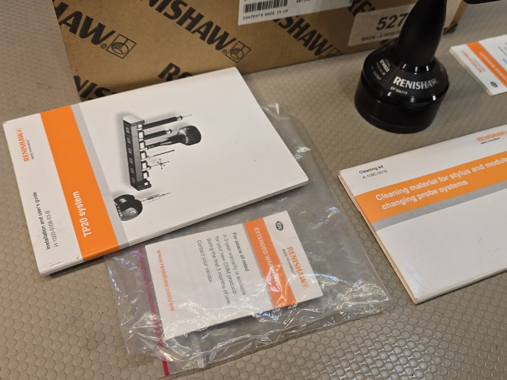 Renishaw OGP MCR20 CMM Video Measuring Machine Probe Module Change Rack + Extras