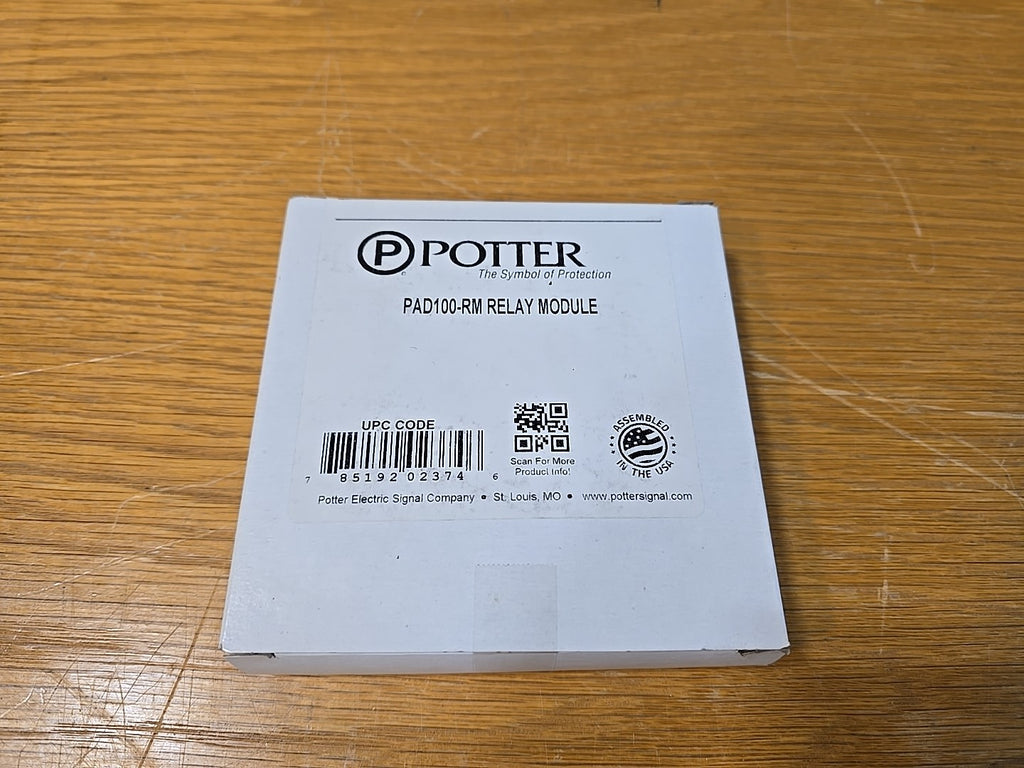 NEW Potter Electric Signal PAD 100-RM Fire Alarms 3992705