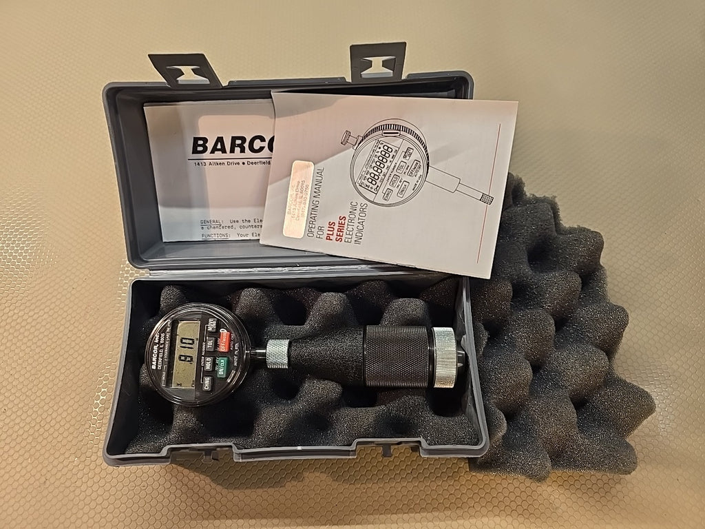 BARCOR 100-1-SPC DIGITAL ELECTRONIC COUNTERSINK GAGE CHAMFER $1000 MSRP