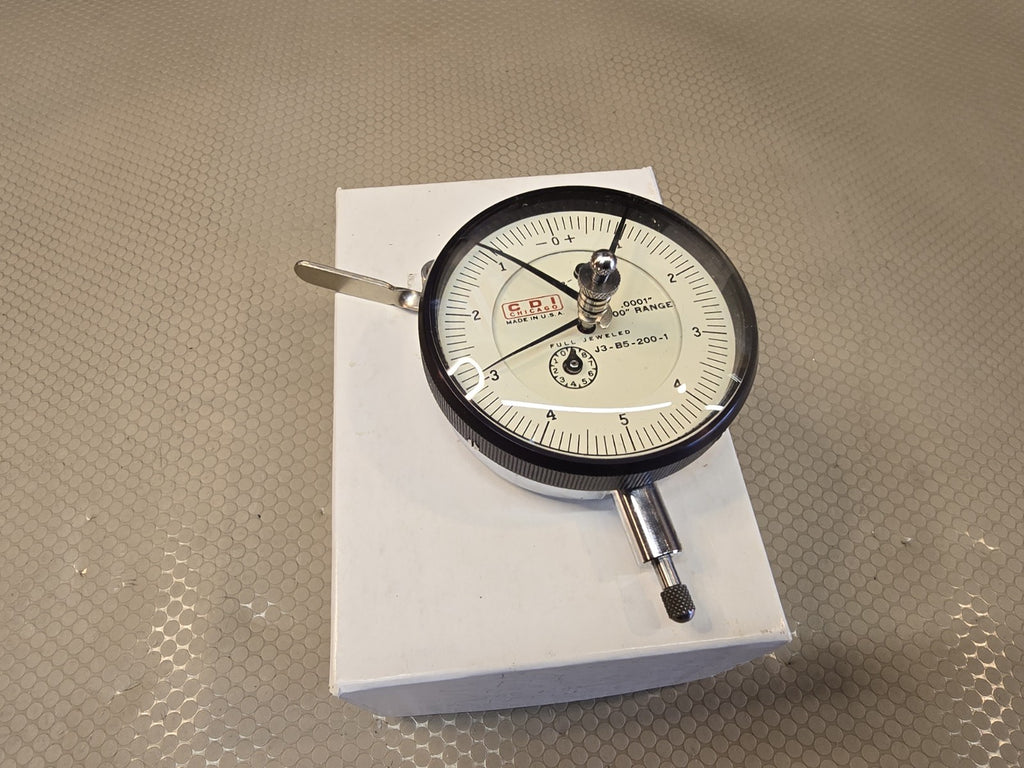CDI J2-B5-200-1 Dial Indicator Gauge 0-5 .200 Range .0001 Grads