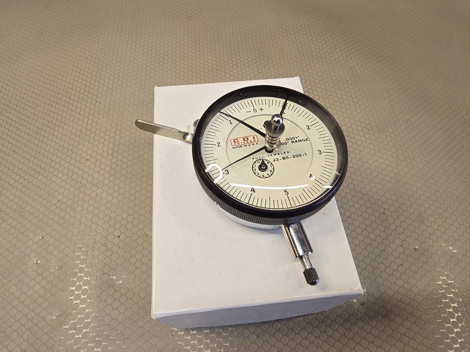 CDI J2-B5-200-1 Dial Indicator Gauge 0-5 .200 Range .0001 Grads