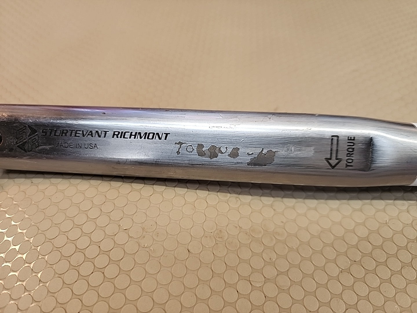 Sturtevant Richmont 14.5" LTC Preset Torque Wrench w/ Calibration (150-750inlbs)