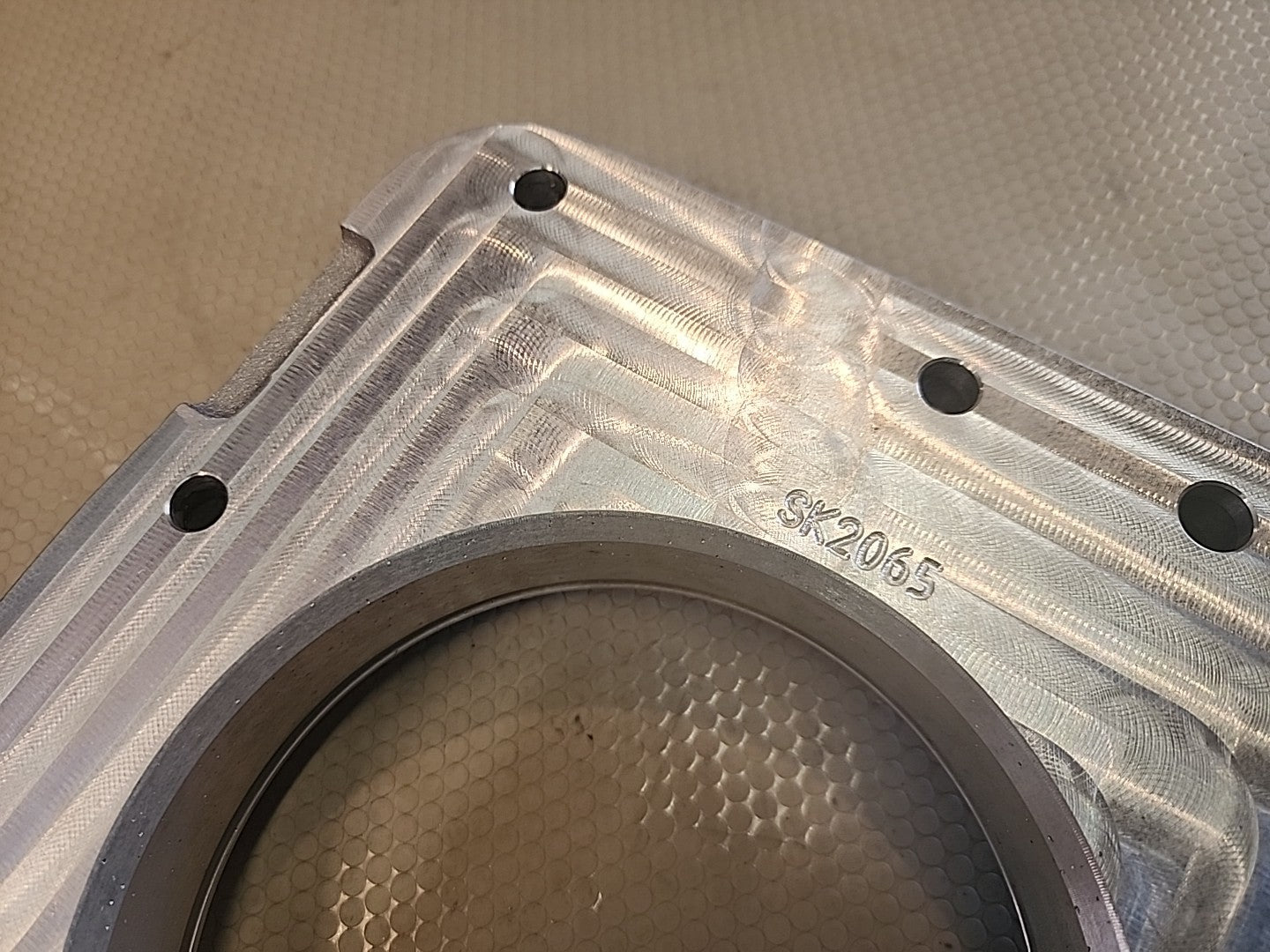 Machined Gear Housing Adapter Plate 56695 / 612705 Heavy-Duty Engine Bellhousing