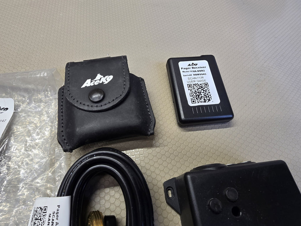 ACE K9 HA-RBM-27-RD Optional Remote Pager Kit with 27Mhz Antenna System NEW