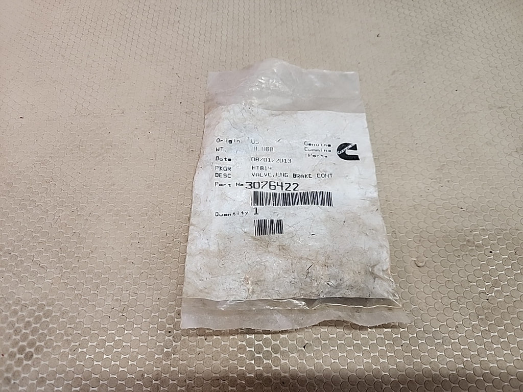 3076422 CUMMINS BRAKE CONTROL VALVE
