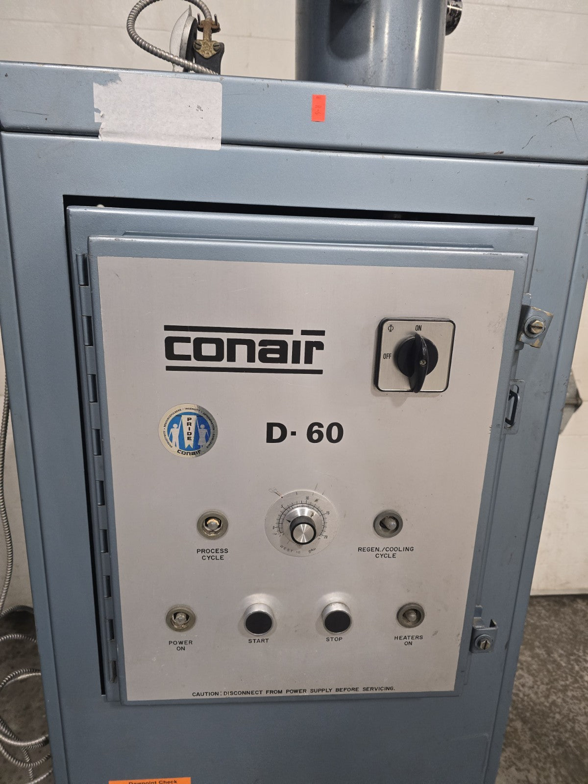 CONAIR FRANKLIN Desiccant Dryer Air Dryer Industrial D60 #134165 *WORKING*