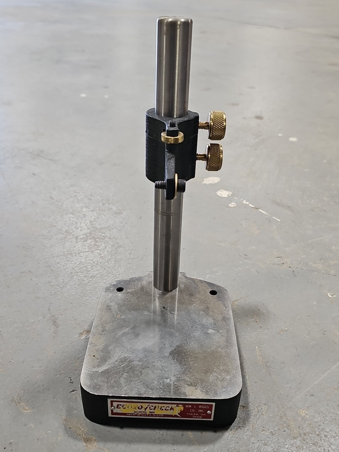 Econo Check 1101 Steel Indicator Base Comparator Stand
