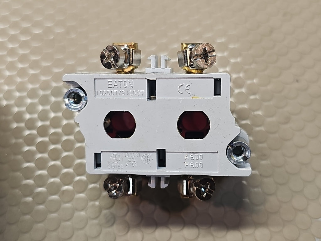 EATON CUTLER HAMMER 10250T3E 2 NC Logic Contact Block For Pushbutton