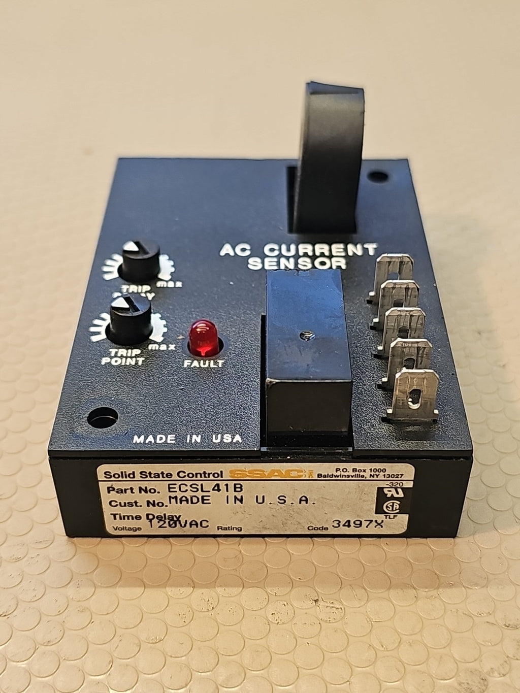 SSACI ECSL41B Solid State Control Trip Point 240VAC 10A