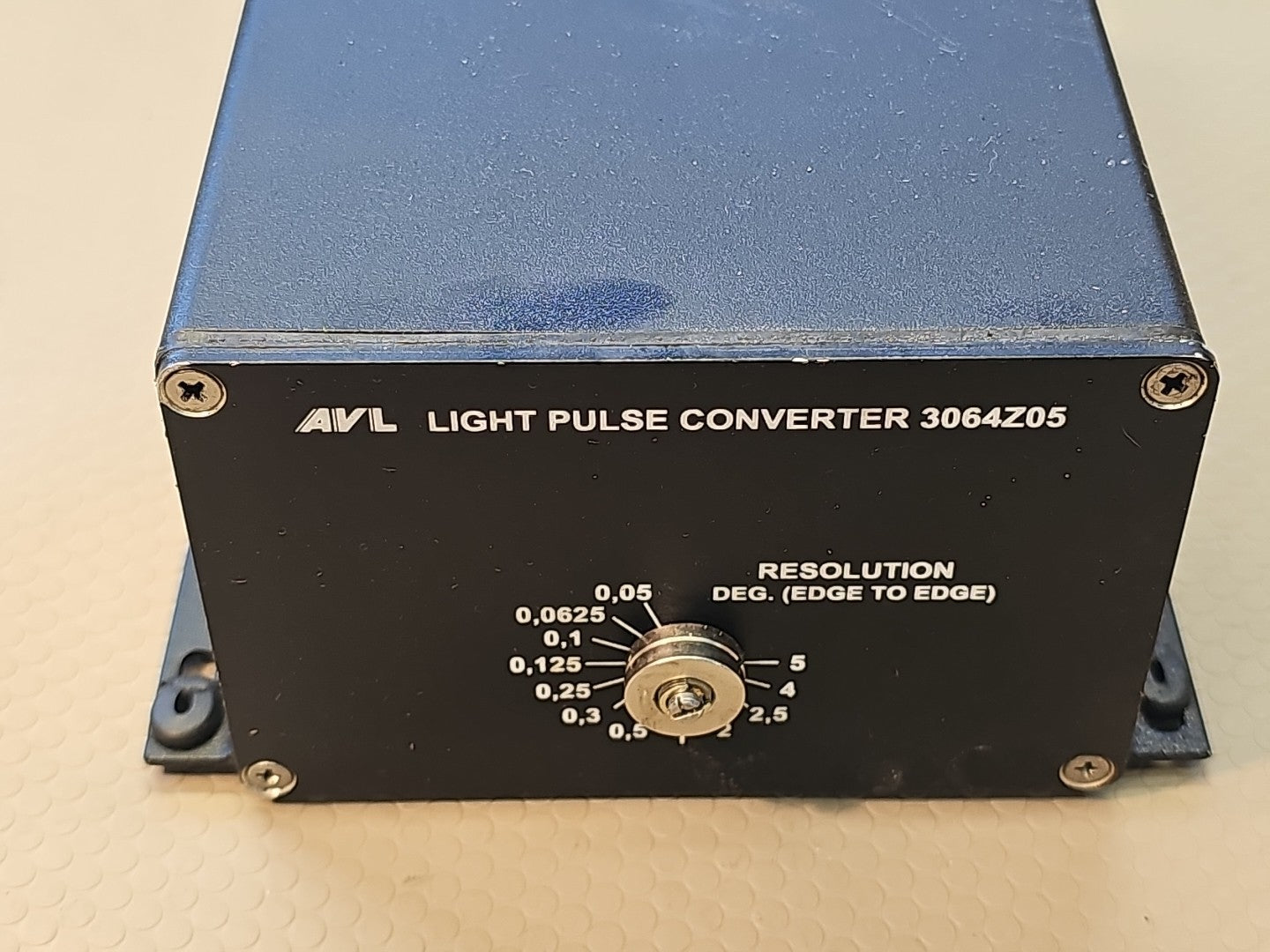 AVL TYPE 3064-Z05 REV.06 LIGHT PULSE CONVERTER 3064Z05, RESOLUTION DEG. 0.05-5