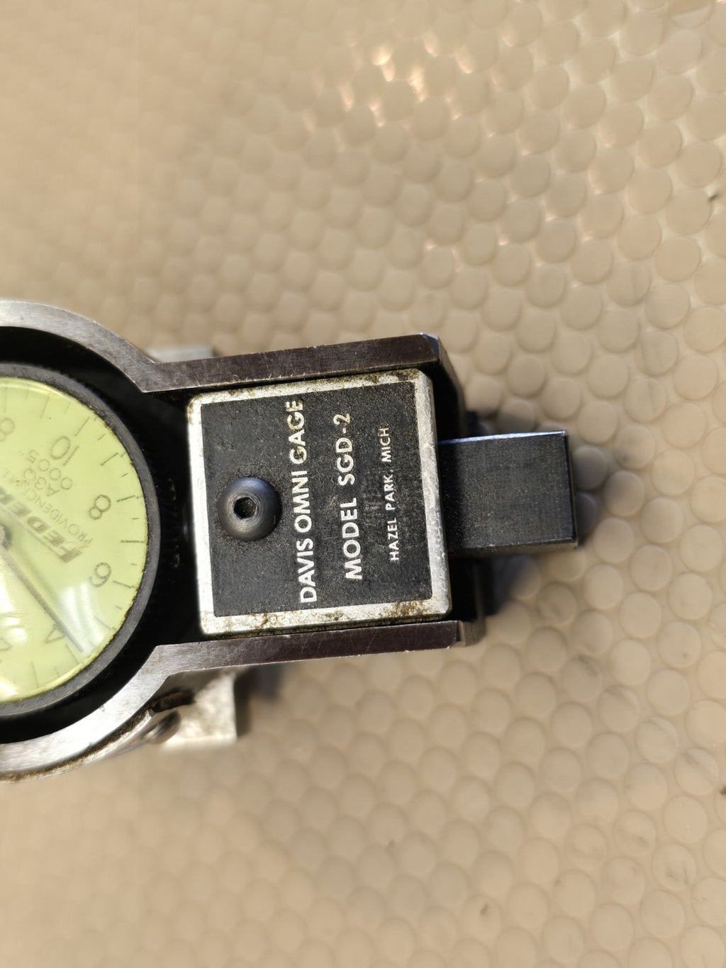 Vintage Davis Model SGD-2 Plain Track Omni Gage A3Q Federal .0005"