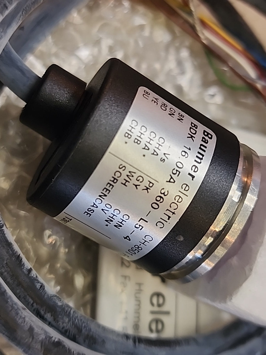 NEW BAUMER BDK 16.05A 360-L5-4 Incremental Shaft Encoder 