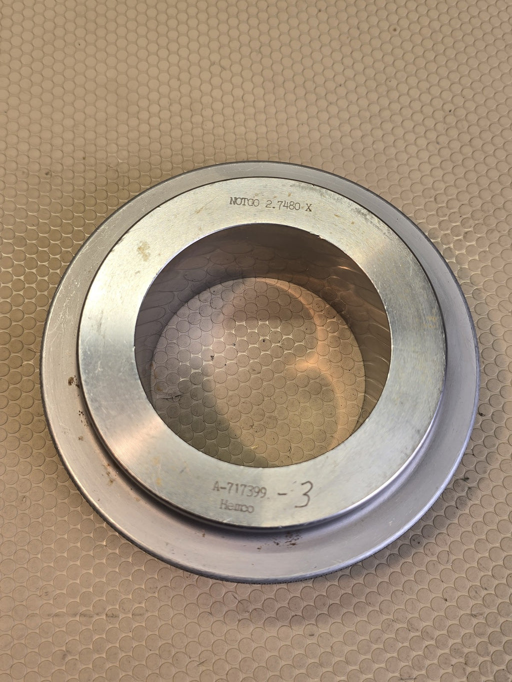Hemco Bore Ring Setting Ring Gage 2.7480 X Industrial