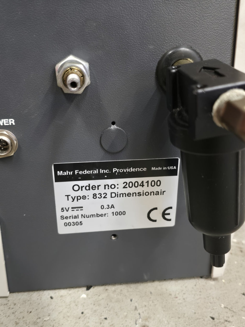MAHR Dimensionair 2004100 832 FEDERAL Full set + box & Extra Parts  AFL-00024