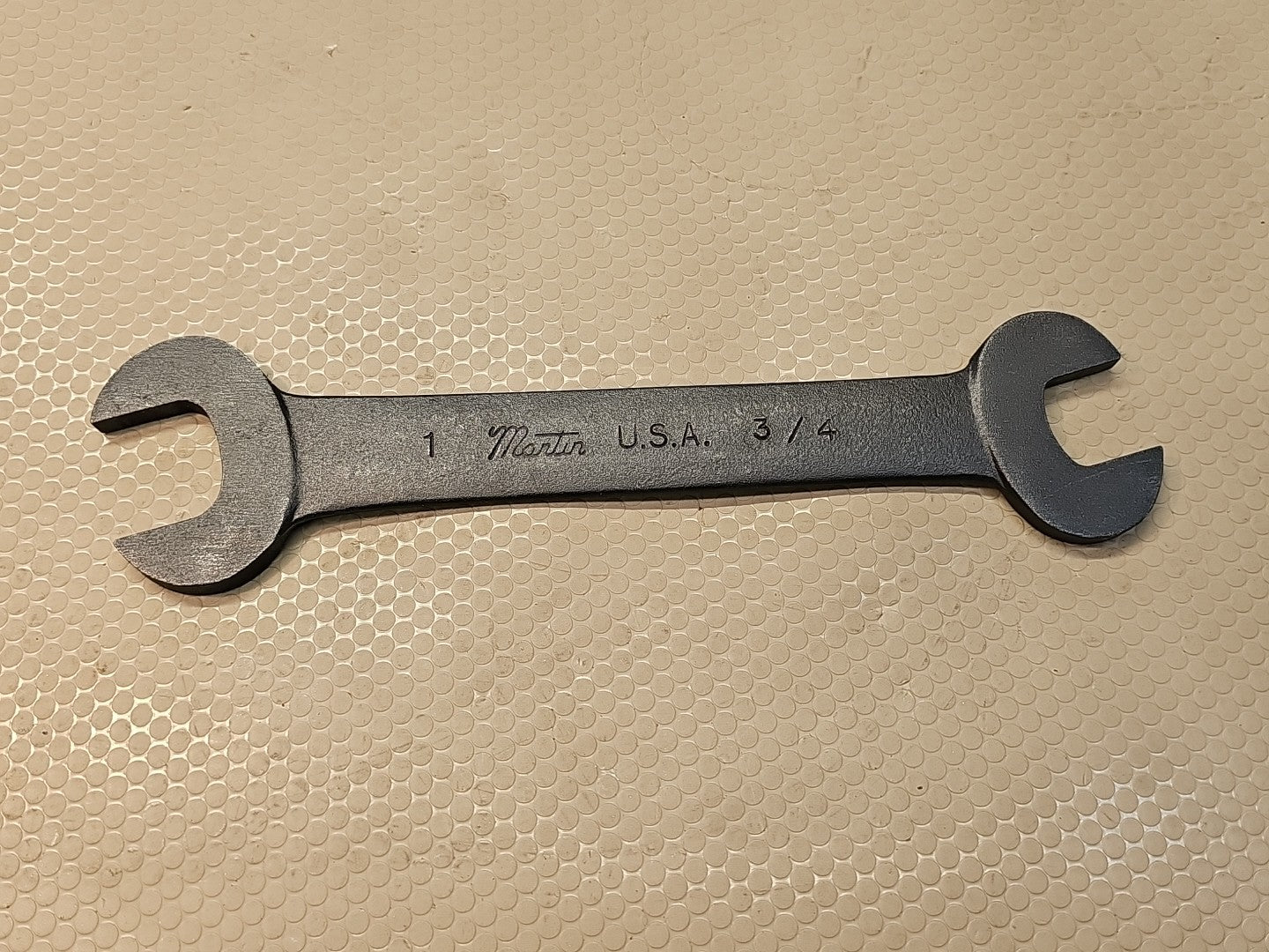 MARTIN TOOL & FORGE, OPEN END 1" 3/4" Made In USA, 