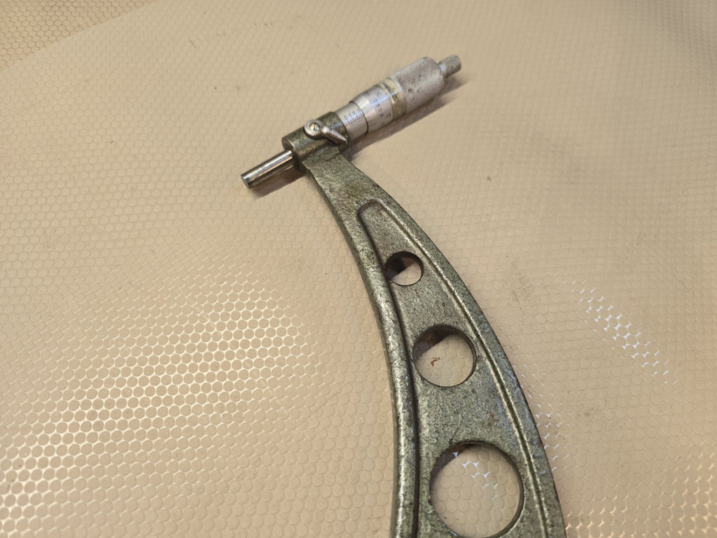 Mitutoyo No. 104-152 12-16" .001" Outside Mechanical Micrometer
