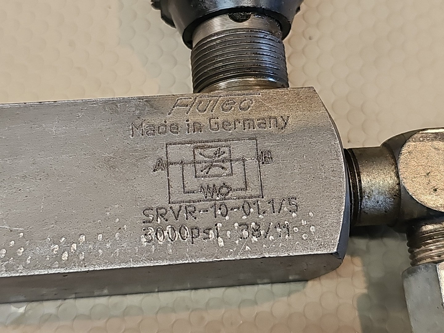 Fiutec SRVR-10-01.1/5 3000PSI Power Control Valve