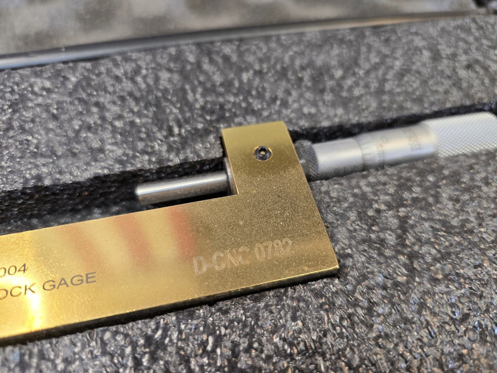 Gagemaker CL-1004 Camlock Micrometer Gage 3” - 4" For API Weld Flange Thickness