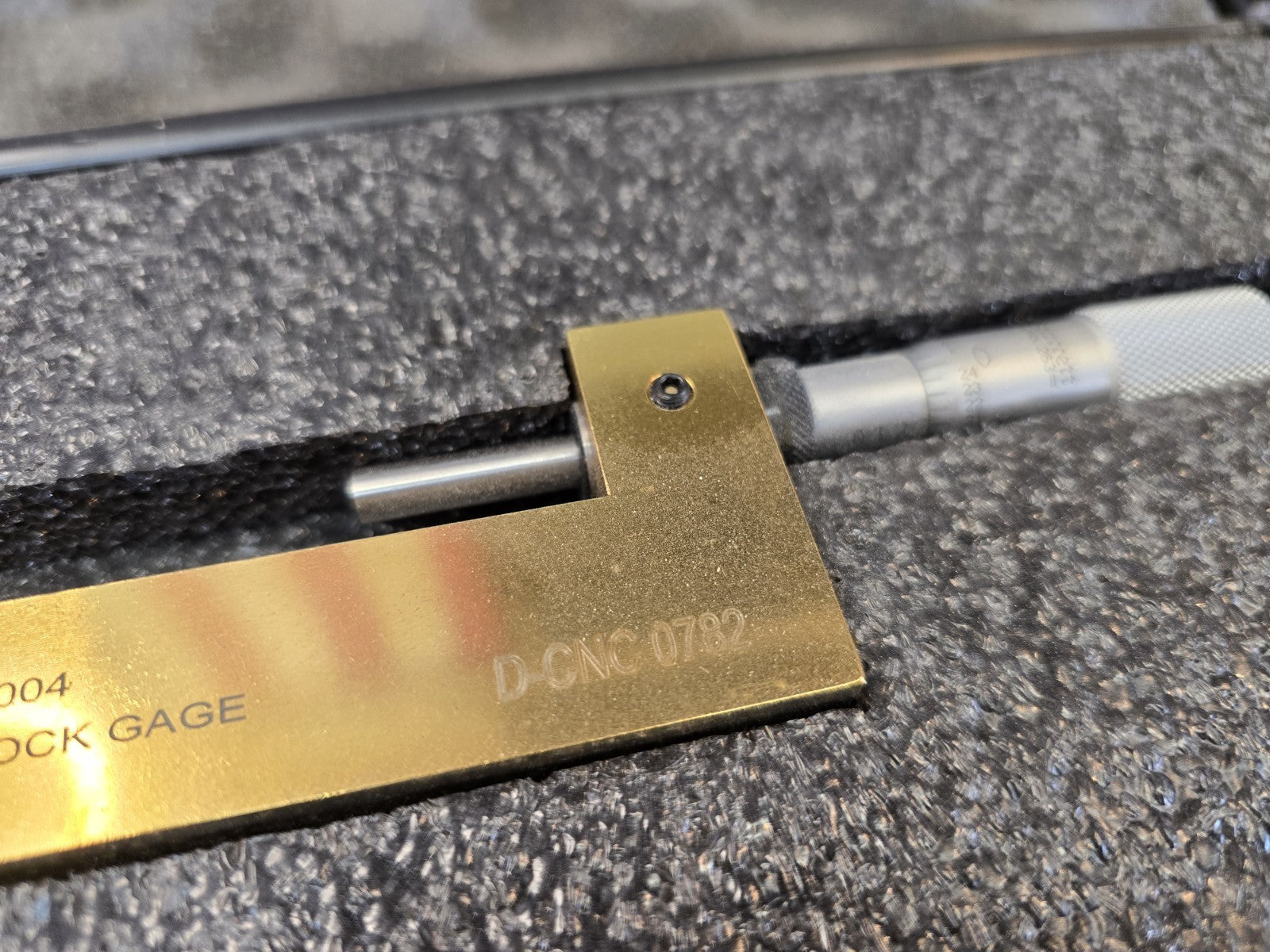 Gagemaker CL-1004 Camlock Micrometer Gage 3” - 4" For API Weld Flange Thickness