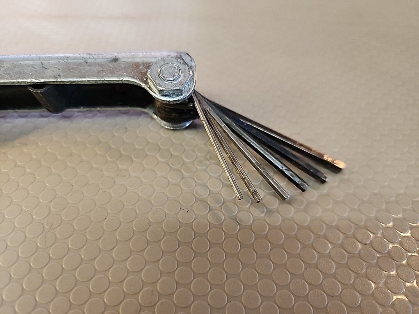 Snap-on AW9-K SAE Allen Hex Key Set Tool 1/16" - 3/16"