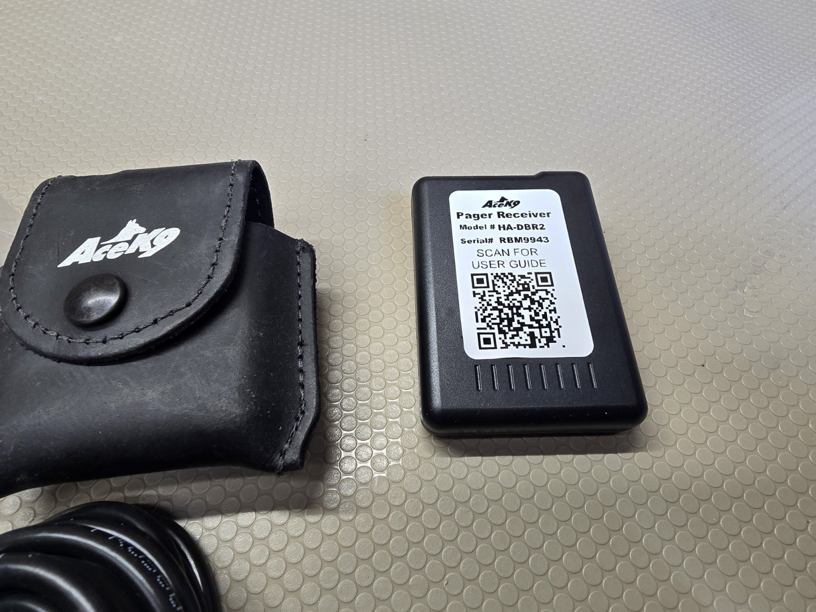 ACE K9 HA-RBM-27-RD Optional Remote Pager Kit with 27Mhz Antenna System NEW