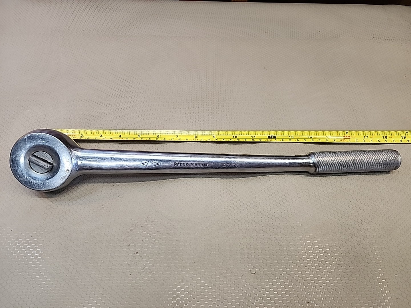 S-K  47170 Heavy Duty 3/4" Professional 18" Ratchet USA Made 