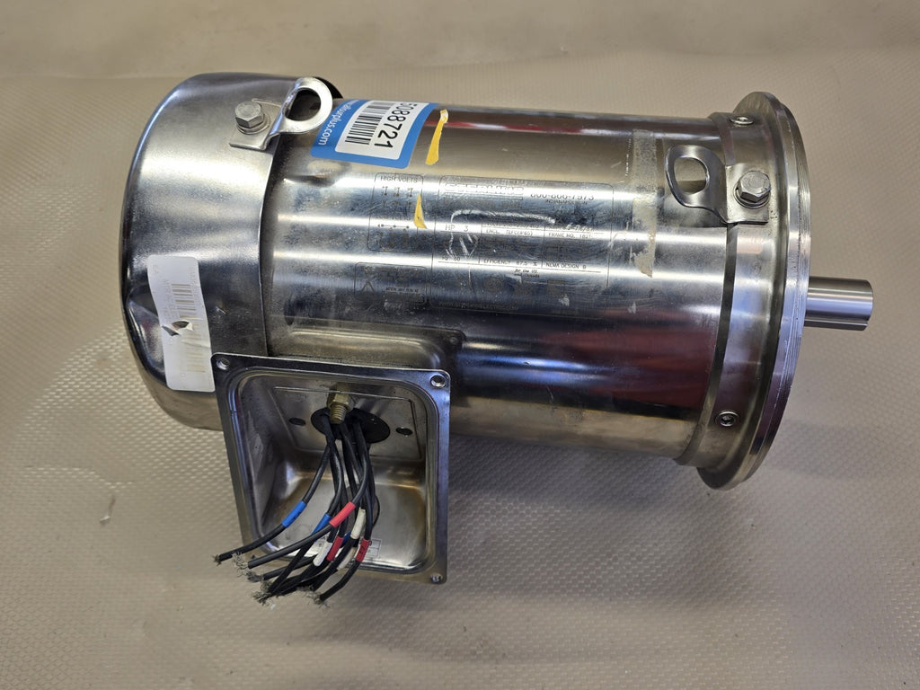Sterling Electric 3HP 1745RPM Stainless Steel Motor XBOO34PCA 182TC  *LIGHT USE*