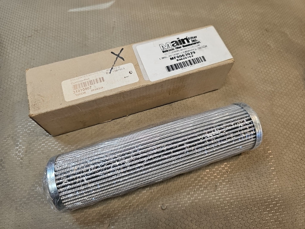Main Filter MF0063029 Filtrec R462 G10 V Interchange Hydraulic Filter