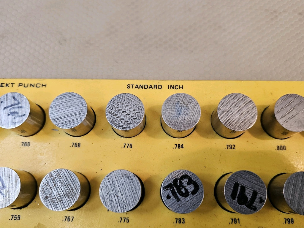 Pin Gauge Perfekt Punch 0.745 to 0.808 LARGE Machinist 