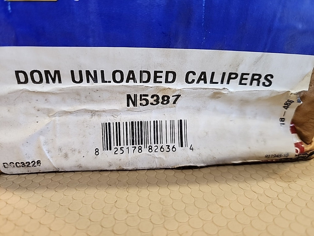 NAPA Dom Unloaded Brake Caliper N5387 New
