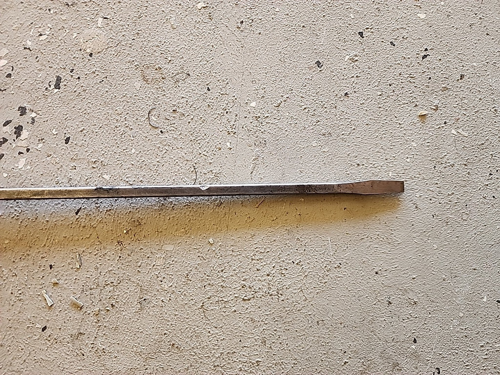 Mac Tools USA Flat Slotted 23" Long Screwdriver Vintage Wooden Handle *RARE*