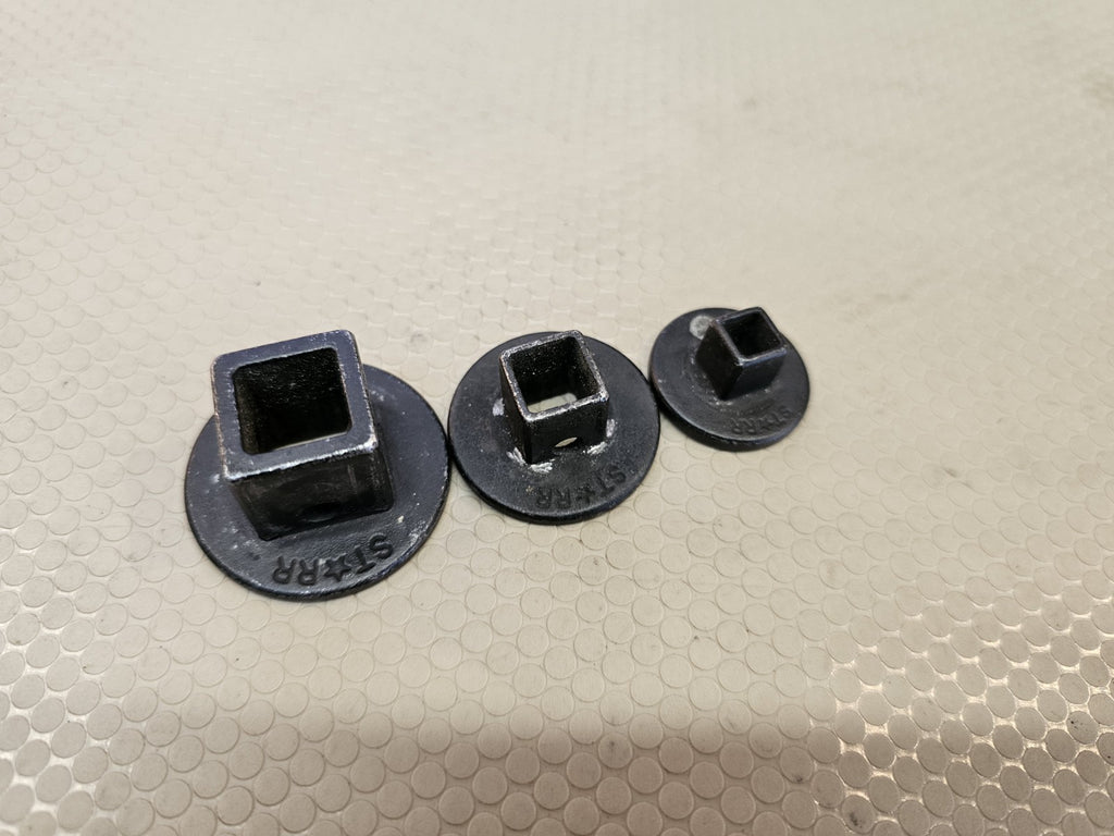 Matco adaptors low clearance 3 pc. RARE MSA-1012 Thumb Wheel Spinner Magnetic