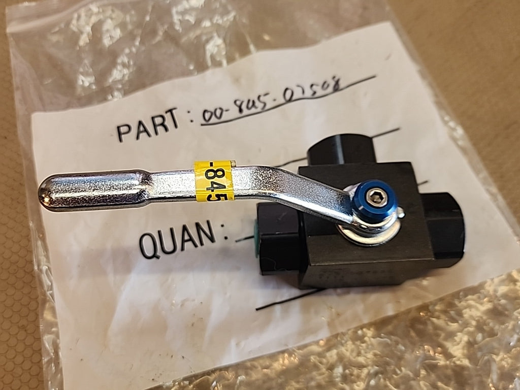 DMIC 2-Way Hydraulic Ball Valve, 5000 PSI Max BV3V0375SC Carbon Steel 19-319