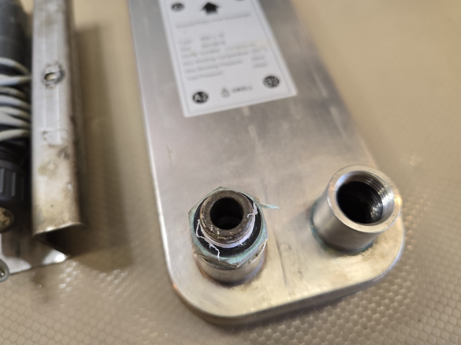 ORELL B50X18 Brazed Plate Heat Exchanger-Carrier 21014025-040 Oil Cooler