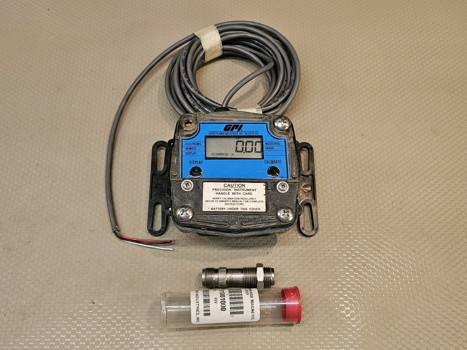 GPI GG500-MLocal Mount Display Liquid Chemical meter device *works*