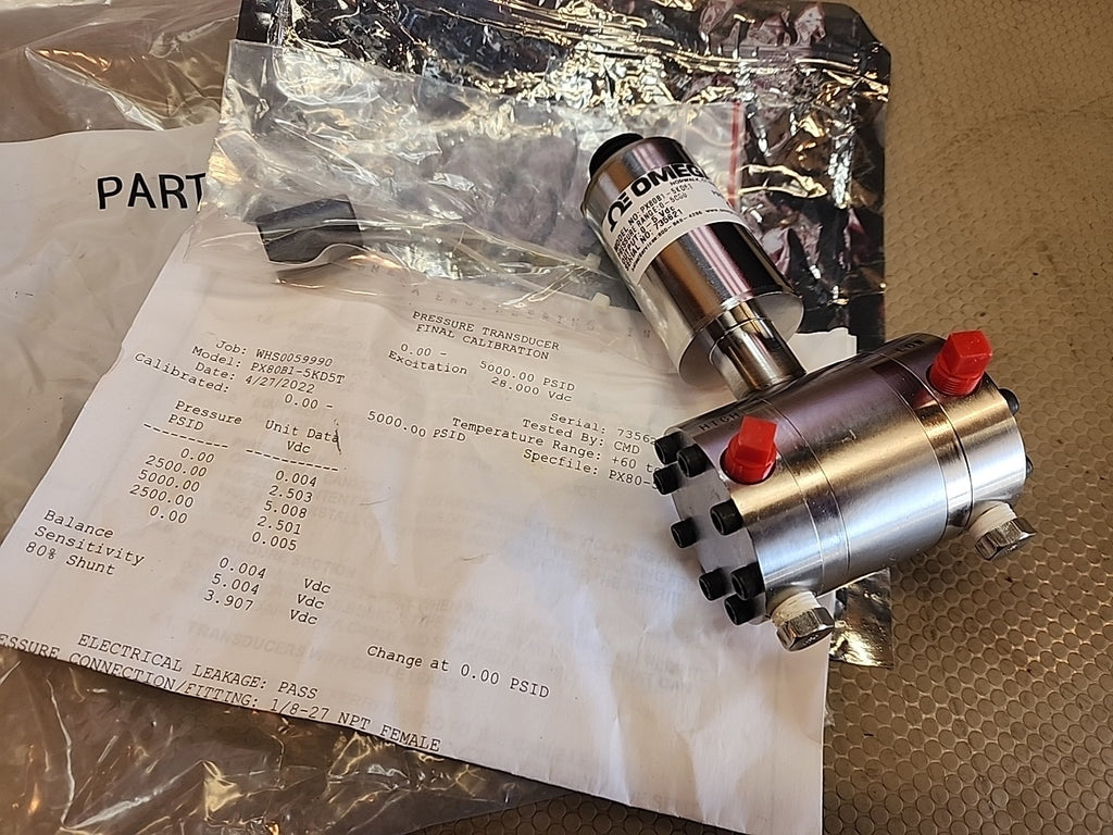 NEW Omegadyne PX80B1-5KD5T Pressure Transducer