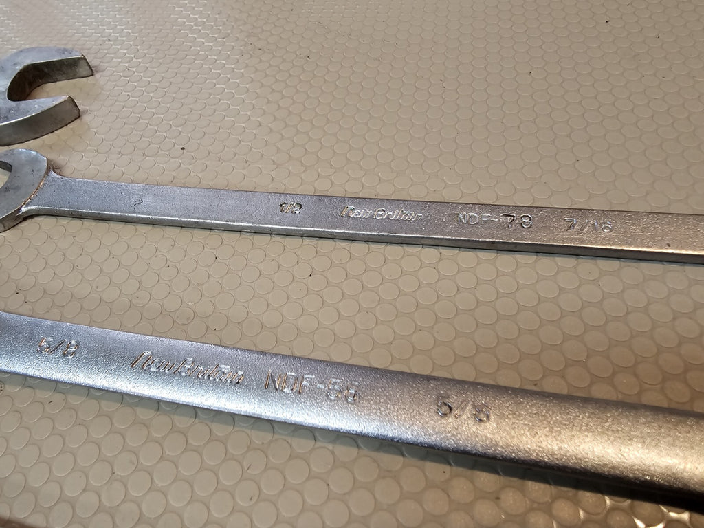 Vintage PAR-X (by Snap On) Combination Wrenches + New Britian USA