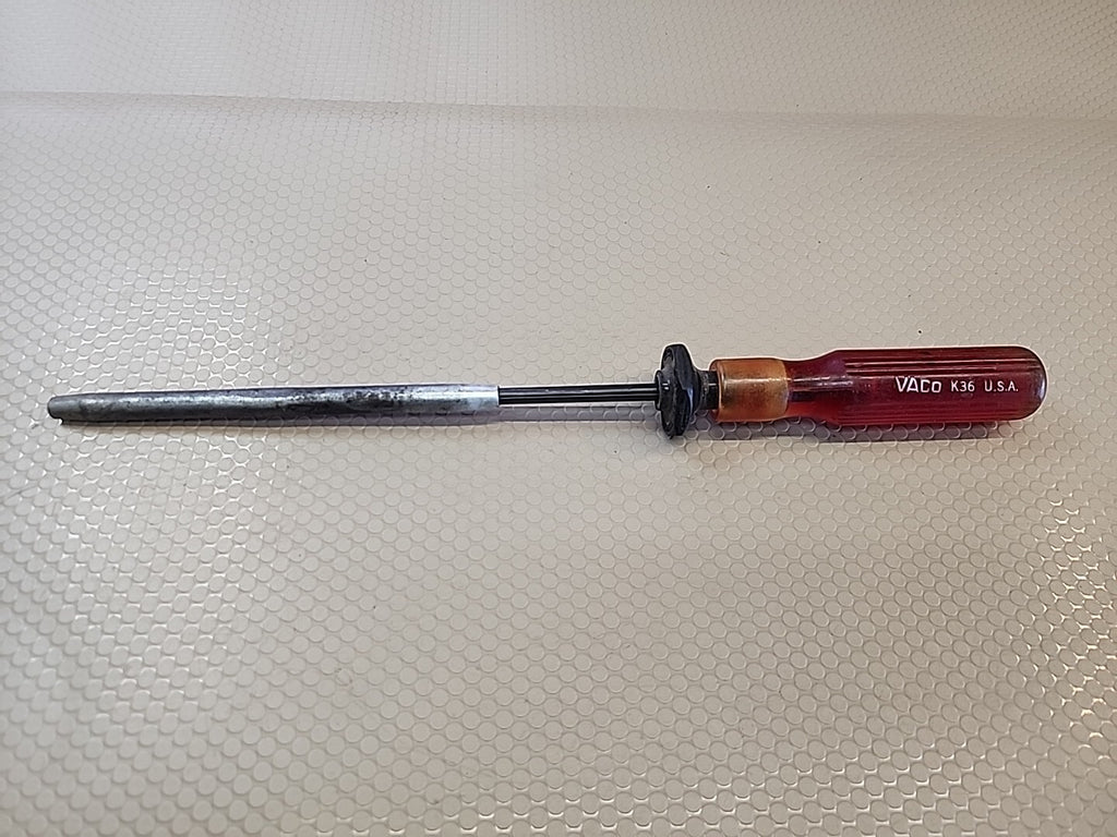 Vintage VACO K36 Slotted Screw Holding Screwdriver USA SNAP- gwT3