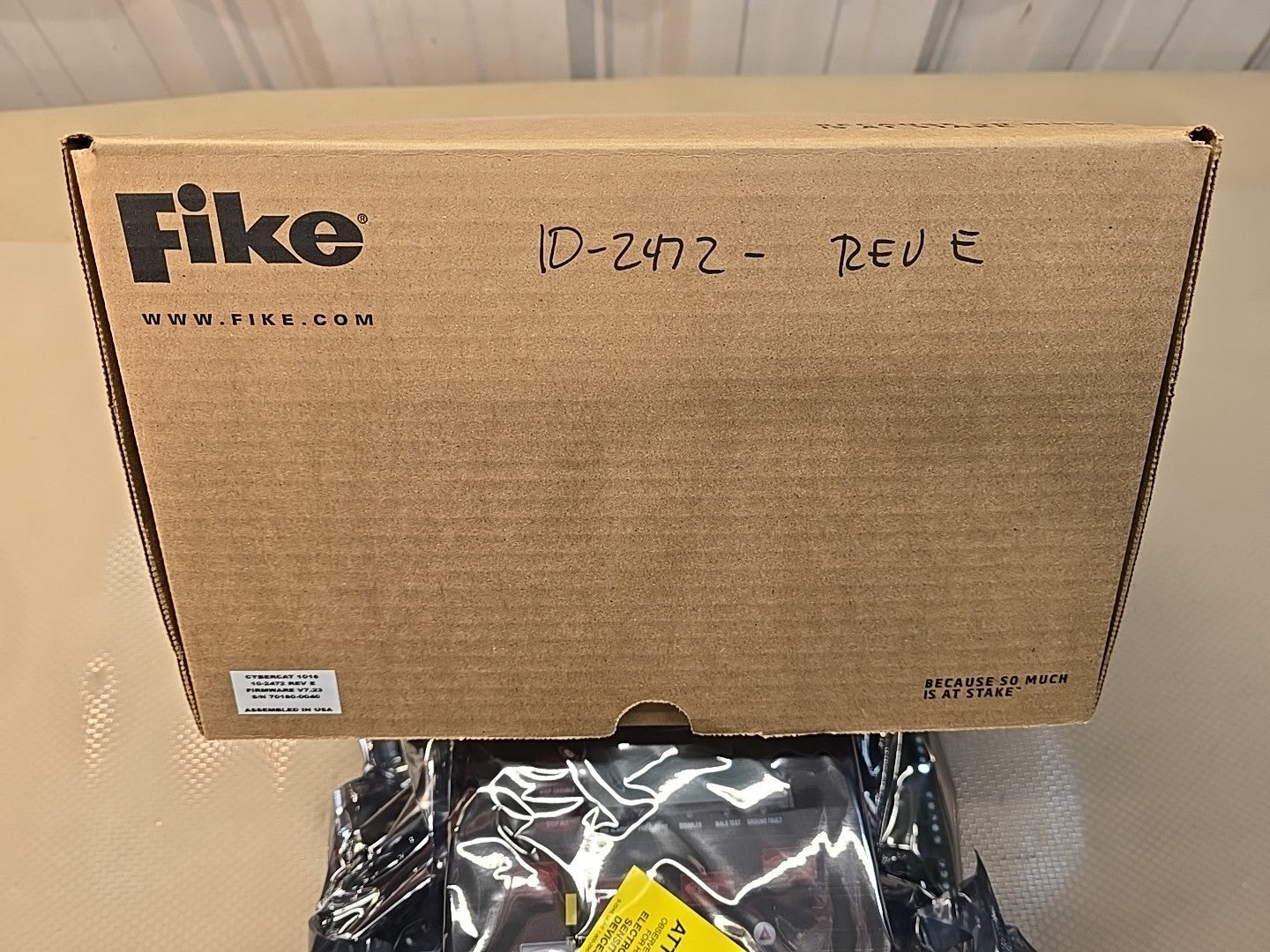 FIKE 10-2472 / 102472 System Control Rev E Brand New 