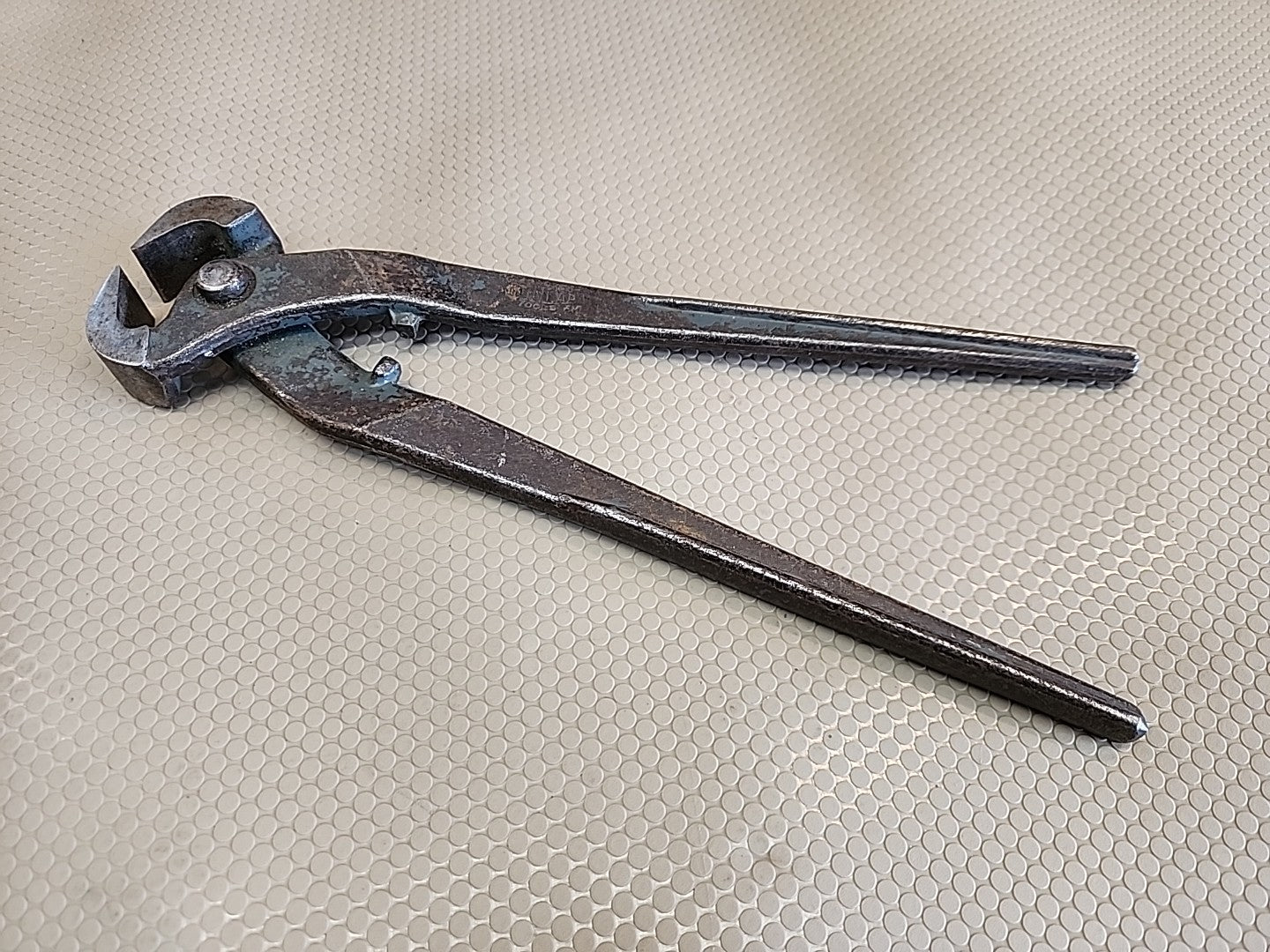 DUNLAP 10” END NIPPER BLACKSMITH PLIERS USA