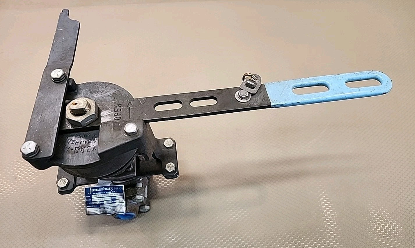 Jamesbury ½″ 3600 MT Model B 316SS Ball Valve — High Performance / Industrial