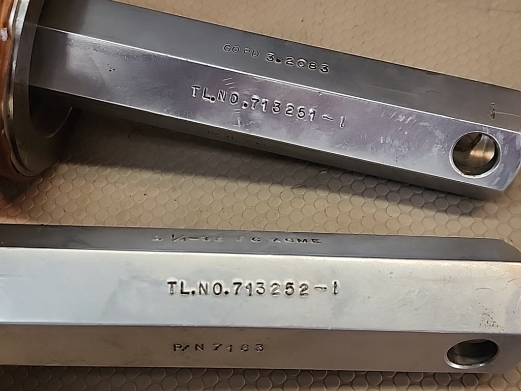 Hemco Go 3.2083/TL713251-1 No-Go 3.2282/TL713252-1 Thread Plug Gage Set7163