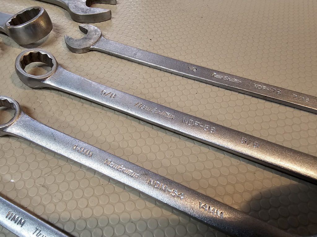 Vintage PAR-X (by Snap On) Combination Wrenches + New Britian USA