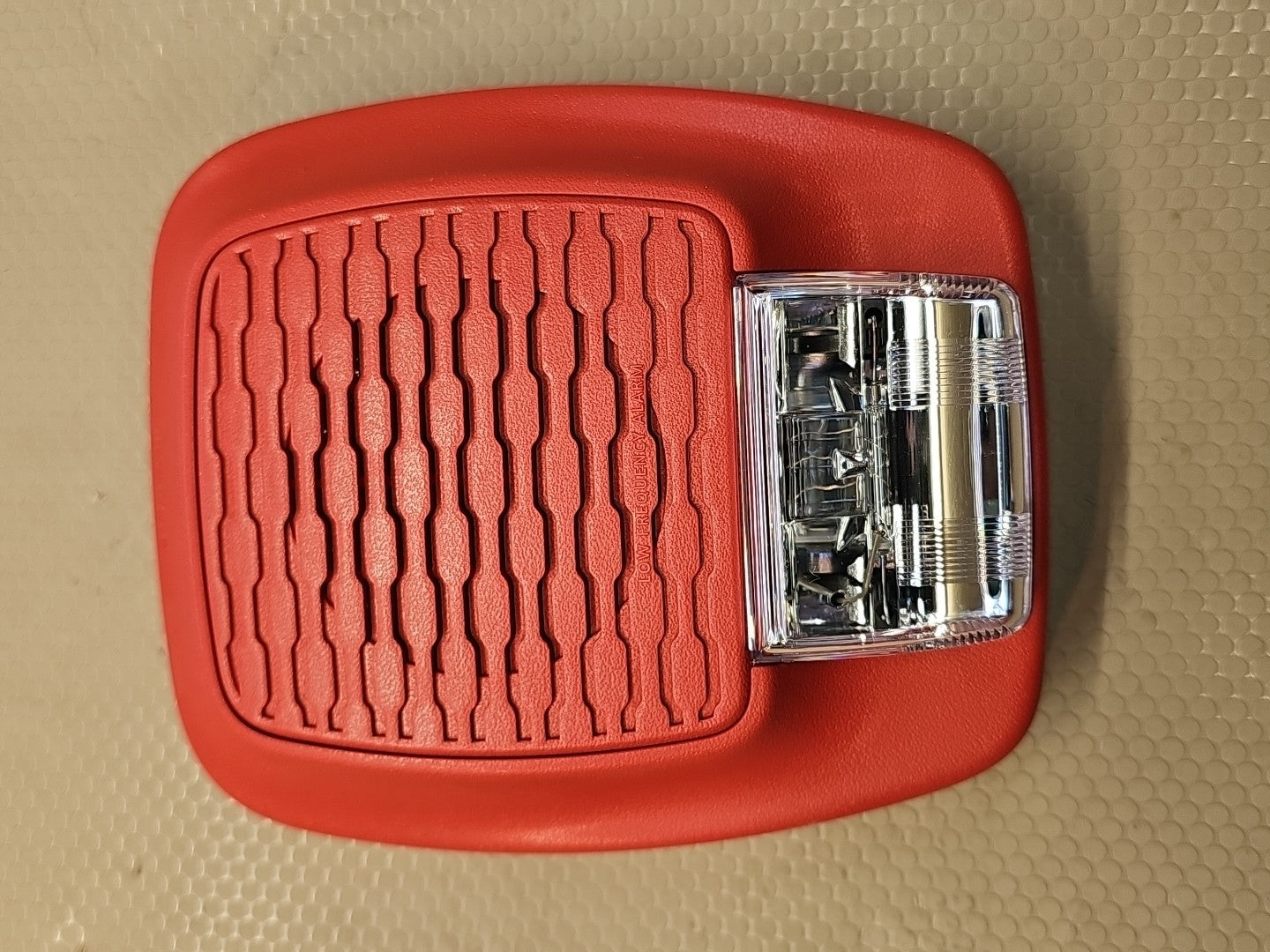 Potter LFHS-177R Fire Alarm Low Frequency Horn Strobe Red 24 Volts DC