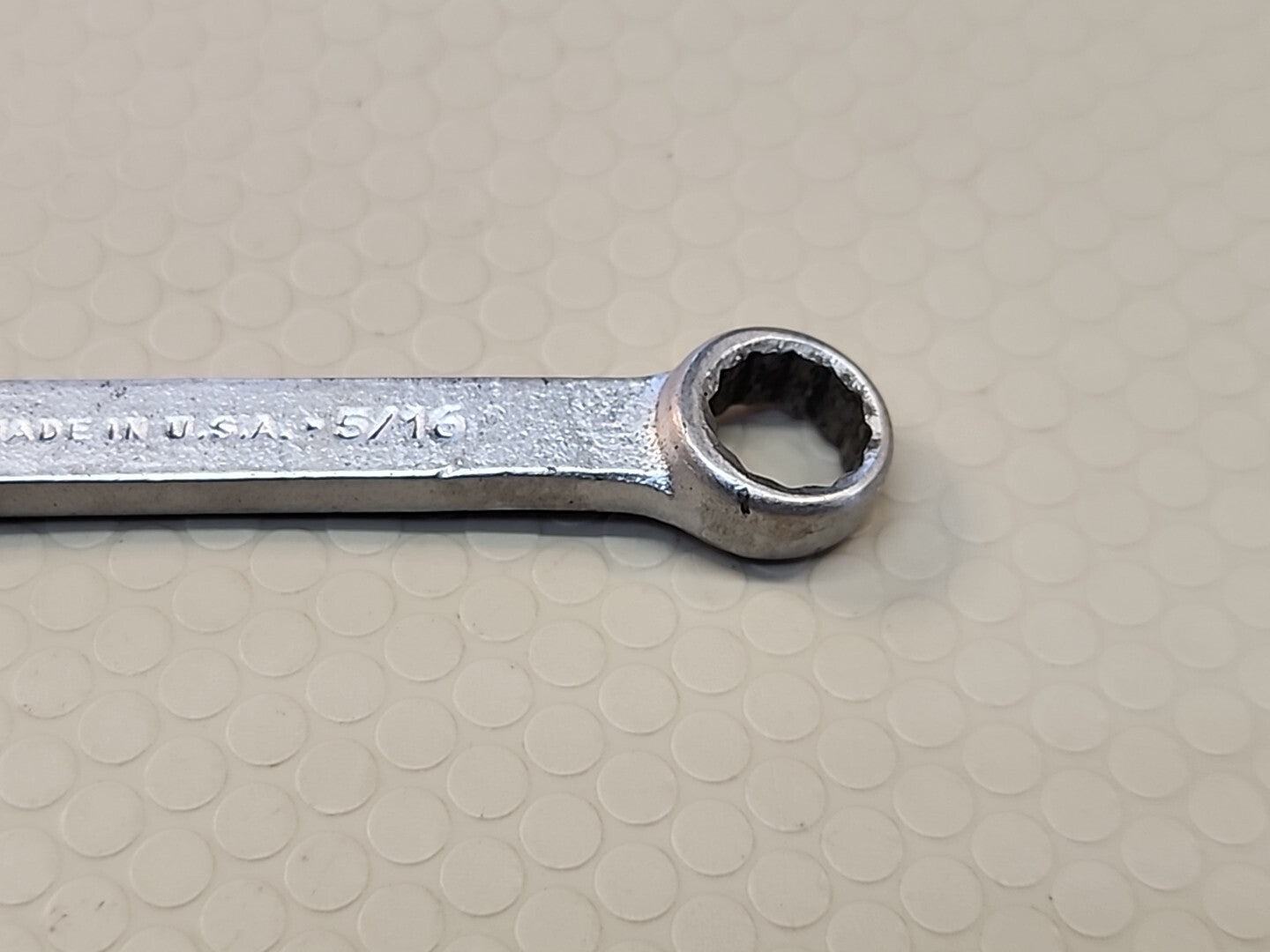 Vintage Plomb Box End Wrench 3/8" X 5/16" 1120 Plumb USA