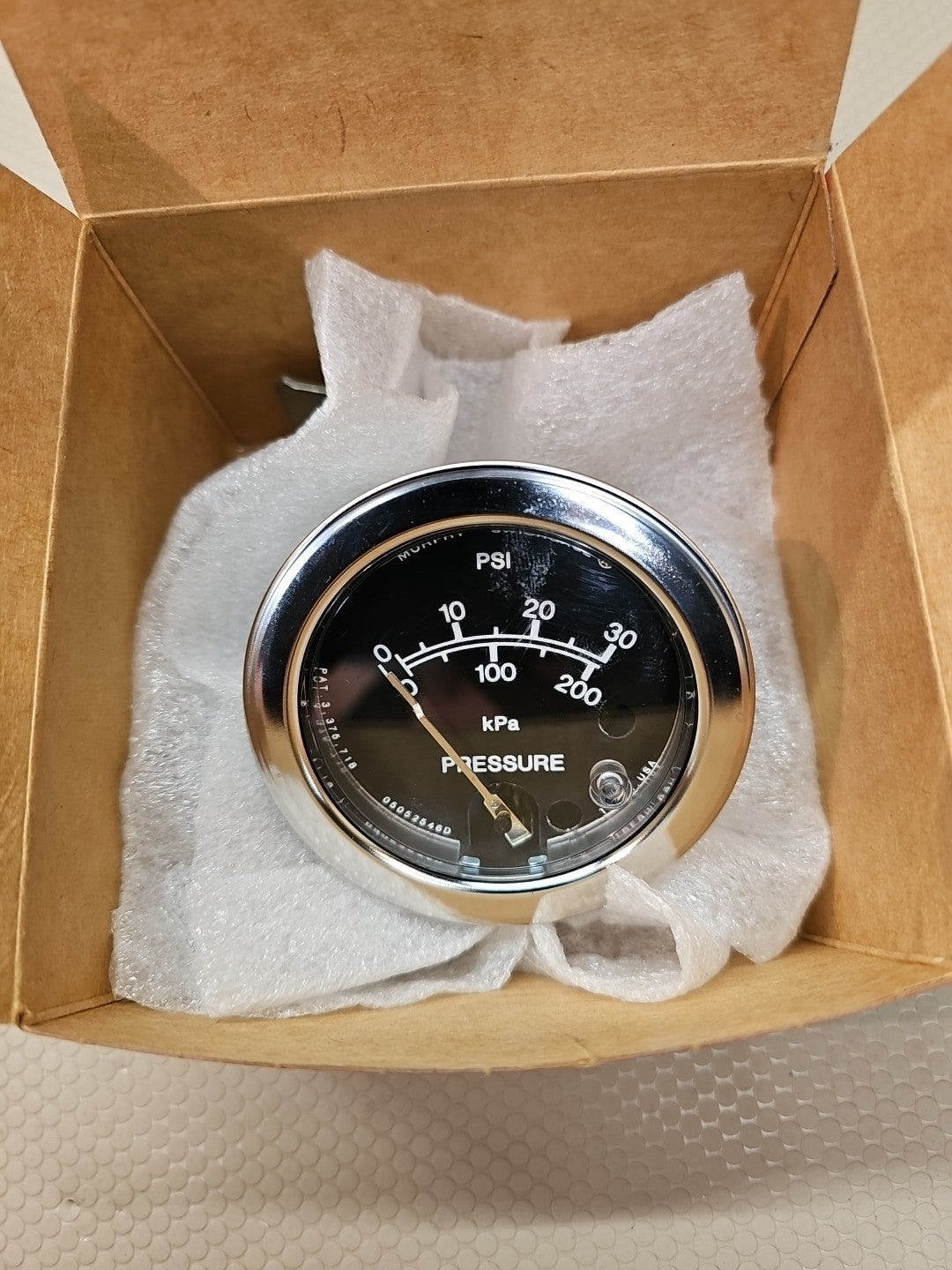 MURPHY 25PG-30 -- P/N 05052546D Differential Pressure & Vacuum Gauge NEW