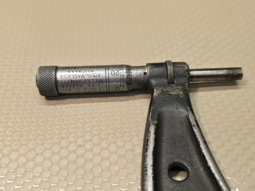Starrett 436 Outside Micrometer, 16-17" Range